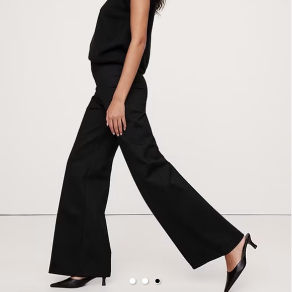 Banana Republic wide leg pant - Picture 2 of 6